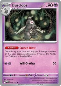 Dusclops 036/131 · Reverse Holo
