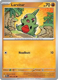 Larvitar 047/131 · Reverse Holo