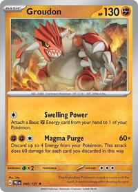 Groudon 049/131 · Reverse Holo