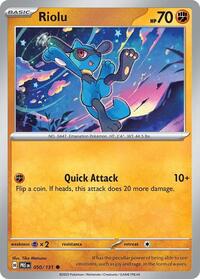 Riolu 050/131 · Reverse Holo