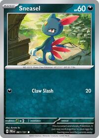 Sneasel 061/131 · Reverse Holo