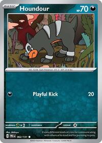 Houndour 062/131 · Reverse Holo