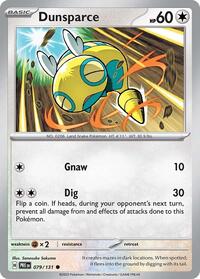 Dunsparce 079/131 · Reverse Holo