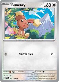 Buneary 083/131 · Reverse Holo