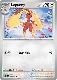 Lopunny 084/131 · Reverse Holo