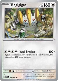 Regigigas 086/131 · Reverse Holo