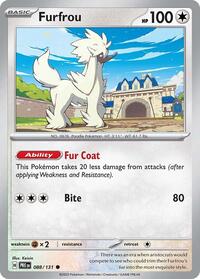 Furfrou 088/131 · Reverse Holo