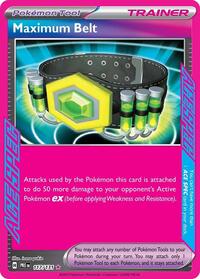 Maximum Belt 117/131 Prismatic Evolutions Pokémon card