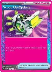 Scoop Up Cyclone 128/131 Prismatic Evolutions Pokémon card