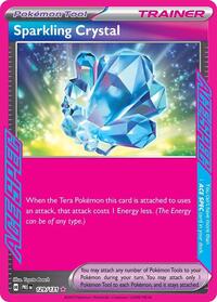 Sparkling Crystal 129/131 Prismatic Evolutions Pokémon card
