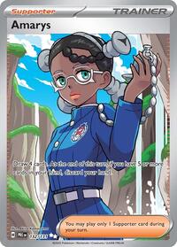 Amarys 132/131 Prismatic Evolutions Pokémon card