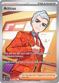 Atticus 134/131 Prismatic Evolutions Pokémon card