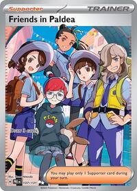 Friends in Paldea 137/131 Prismatic Evolutions Pokémon card