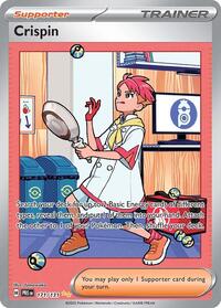 Crispin 171/131 Prismatic Evolutions Pokémon card