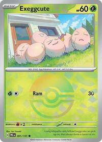 Exeggcute (Poke Ball Pattern) 001/131