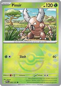 Pinsir (Poke Ball Pattern) 003/131