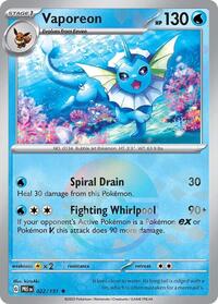 Vaporeon (Poke Ball Pattern) 022/131