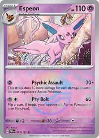 Espeon (Poke Ball Pattern) 033/131