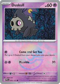 Duskull (Poke Ball Pattern) 035/131