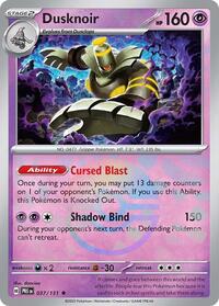 Dusknoir (Poke Ball Pattern) 037/131