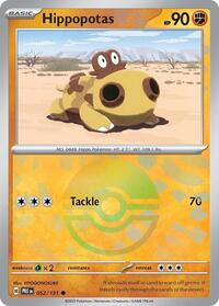Hippopotas (Poke Ball Pattern) 052/131