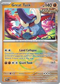 Great Tusk (Poke Ball Pattern) 055/131