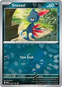 Sneasel (Poke Ball Pattern) 061/131