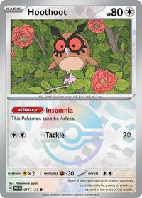 Hoothoot (Poke Ball Pattern) 077/131