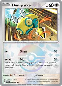 Dunsparce (Poke Ball Pattern) 079/131
