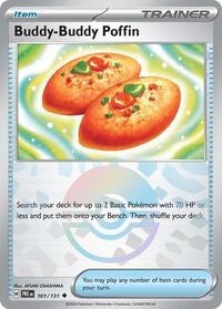 Buddy-Buddy Poffin (Poke Ball Pattern) 101/131 Prismatic Evolutions Pokémon card