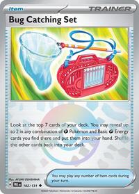 Bug Catching Set (Poke Ball Pattern) 102/131 Prismatic Evolutions Pokémon card