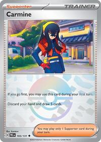 Carmine (Poke Ball Pattern) 103/131 Prismatic Evolutions Pokémon card