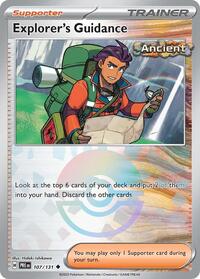 Explorer's Guidance (Poke Ball Pattern) 107/131 Prismatic Evolutions Pokémon card