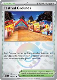 Festival Grounds (Poke Ball Pattern) 108/131 Prismatic Evolutions Pokémon card