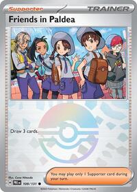 Friends in Paldea (Poke Ball Pattern) 109/131 Prismatic Evolutions Pokémon card