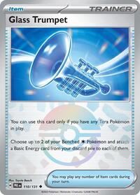 Glass Trumpet (Poke Ball Pattern) 110/131 Prismatic Evolutions Pokémon card