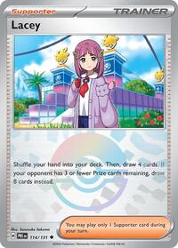 Lacey (Poke Ball Pattern) 114/131 Prismatic Evolutions Pokémon card