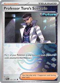 Professor Turo's Scenario (Poke Ball Pattern) 121/131 Prismatic Evolutions Pokémon card