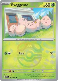 Exeggcute (Master Ball Pattern) 001/131