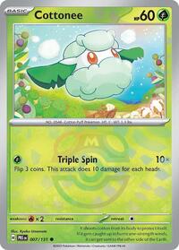 Cottonee (Master Ball Pattern) 007/131