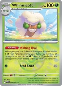 Whimsicott (Master Ball Pattern) 008/131
