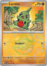 Larvitar (Master Ball Pattern) 047/131