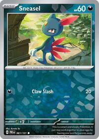 Sneasel (Master Ball Pattern) 061/131