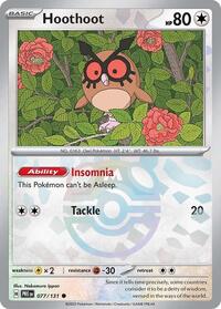 Hoothoot (Master Ball Pattern) 077/131