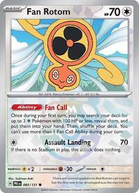 Fan Rotom (Master Ball Pattern) 085/131