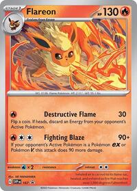Flareon (Cosmos Holo) 167