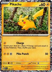 Pikachu 002/015
