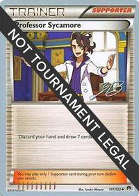 Professor Sycamore - 2017 (Zachary Bokhari) 107/122 World Championship Decks Pokémon card