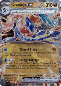 Greninja ex (GameStop Metal Card) 106/167