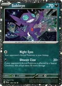 Sableye (Cosmos Holo) 136/193
